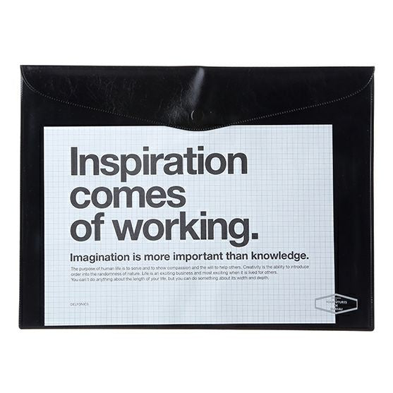 Horizontal Vinyl Case - A4 - Black