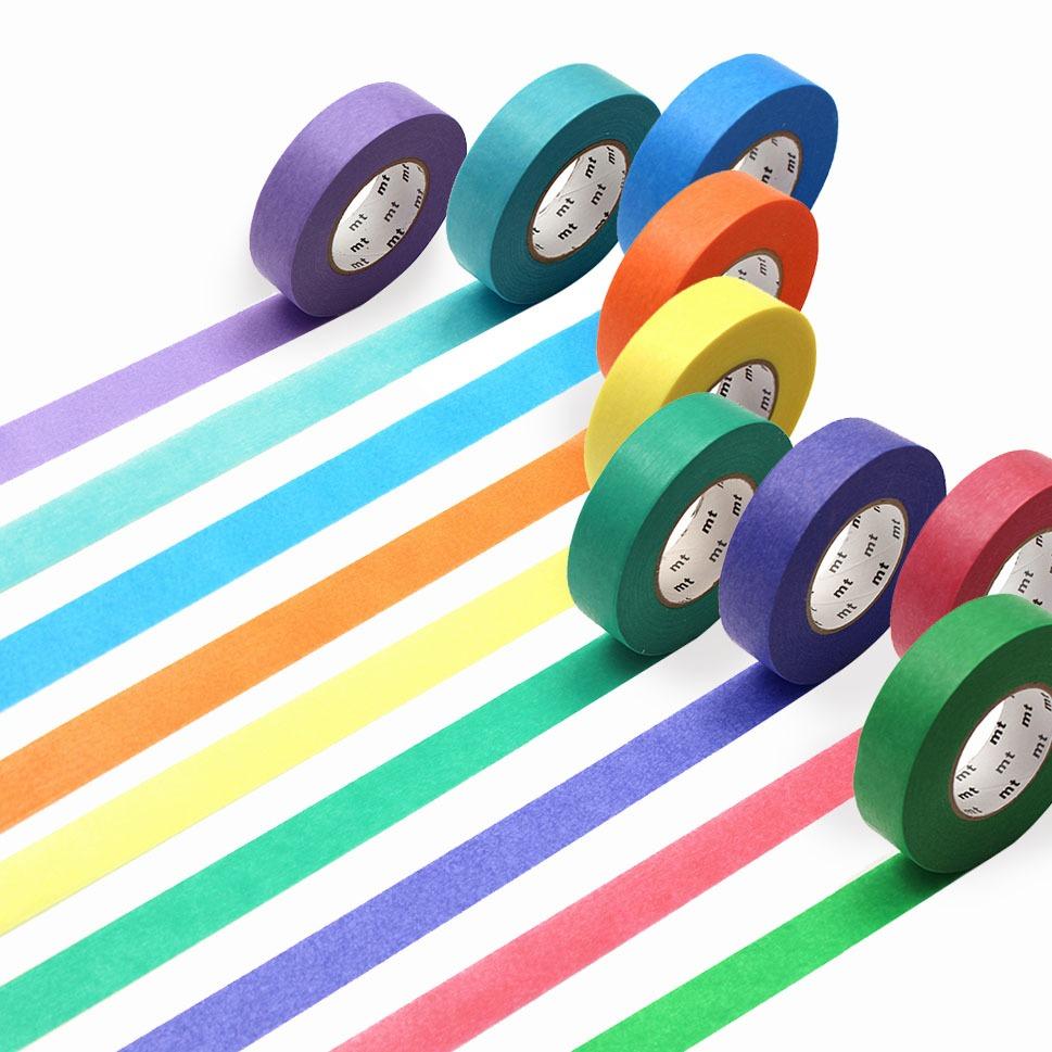 mt Ganshin Washi Tape - Light Blue