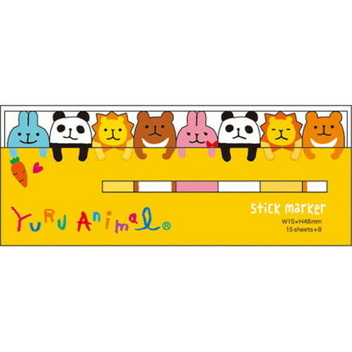 Sticky Note Markers - Yuru Animal