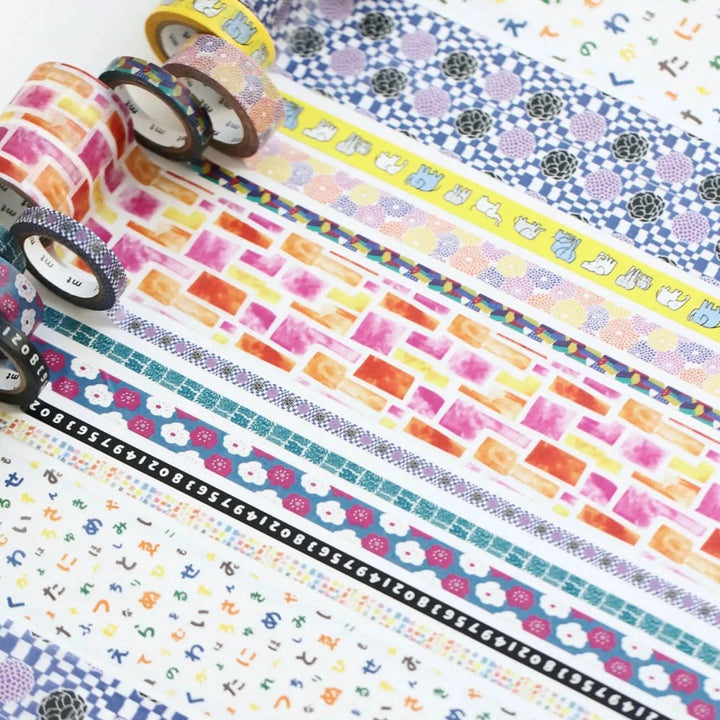 x SOU SOU - 7mm Roll of Tape - Hanaichimatsu