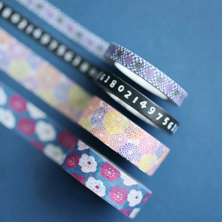 x SOU SOU - 15mm Roll of Tape - Chrysanthemum