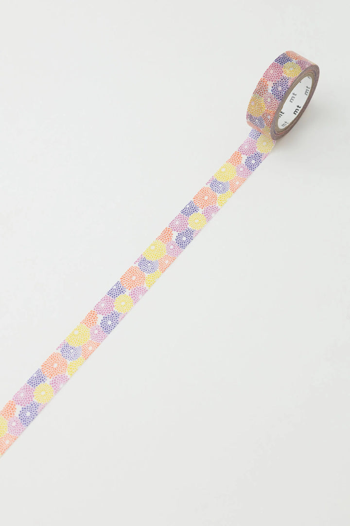 x SOU SOU - 15mm Roll of Tape - Chrysanthemum