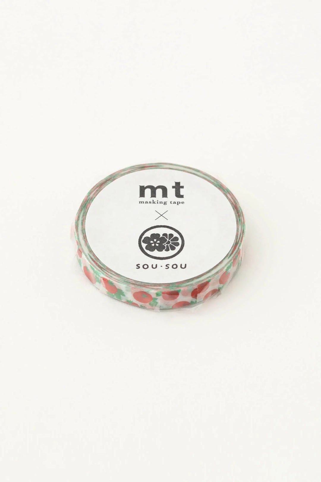 x SOU SOU - 7mm Roll of Tape - Tomato