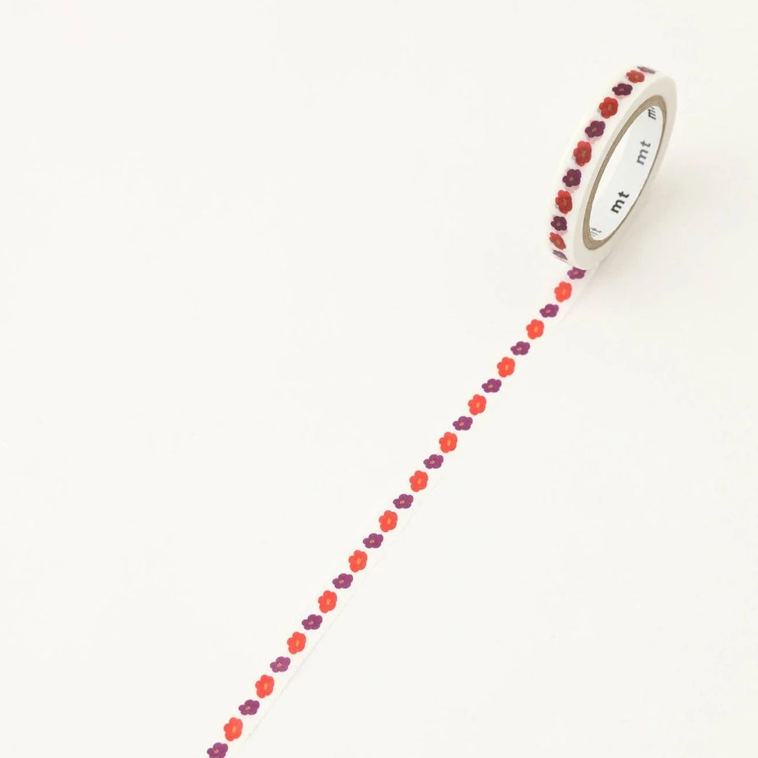 x SOU SOU - 7mm Roll of Tape - Camellia Flower