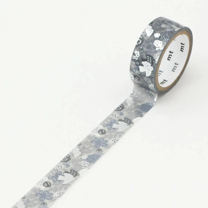 x SOU SOU - 15mm Roll of Tape - Foil Stamped Bird