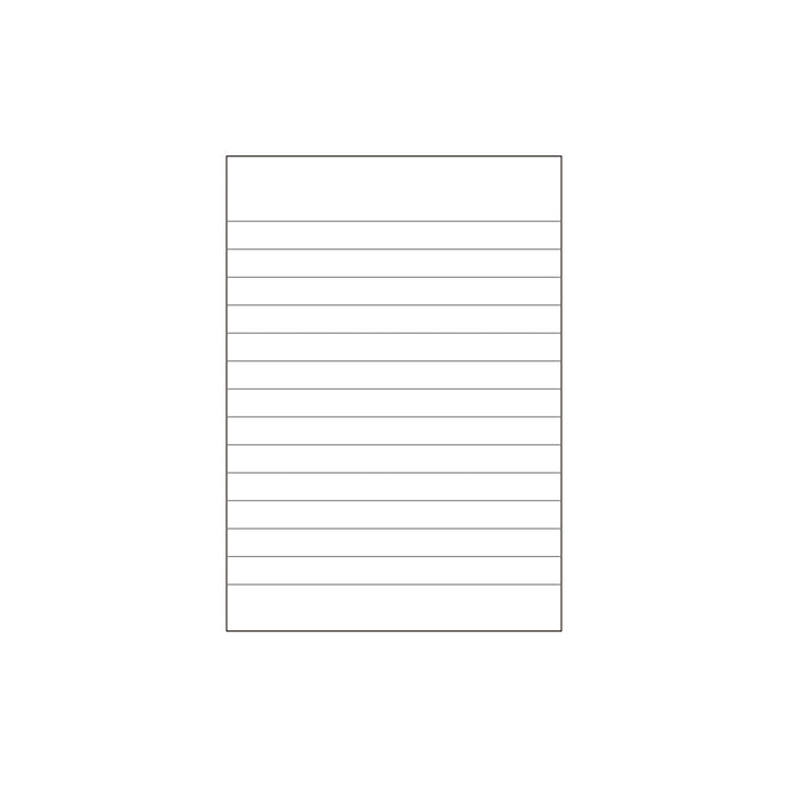 CD Notebook - Lined - A7 Pocket