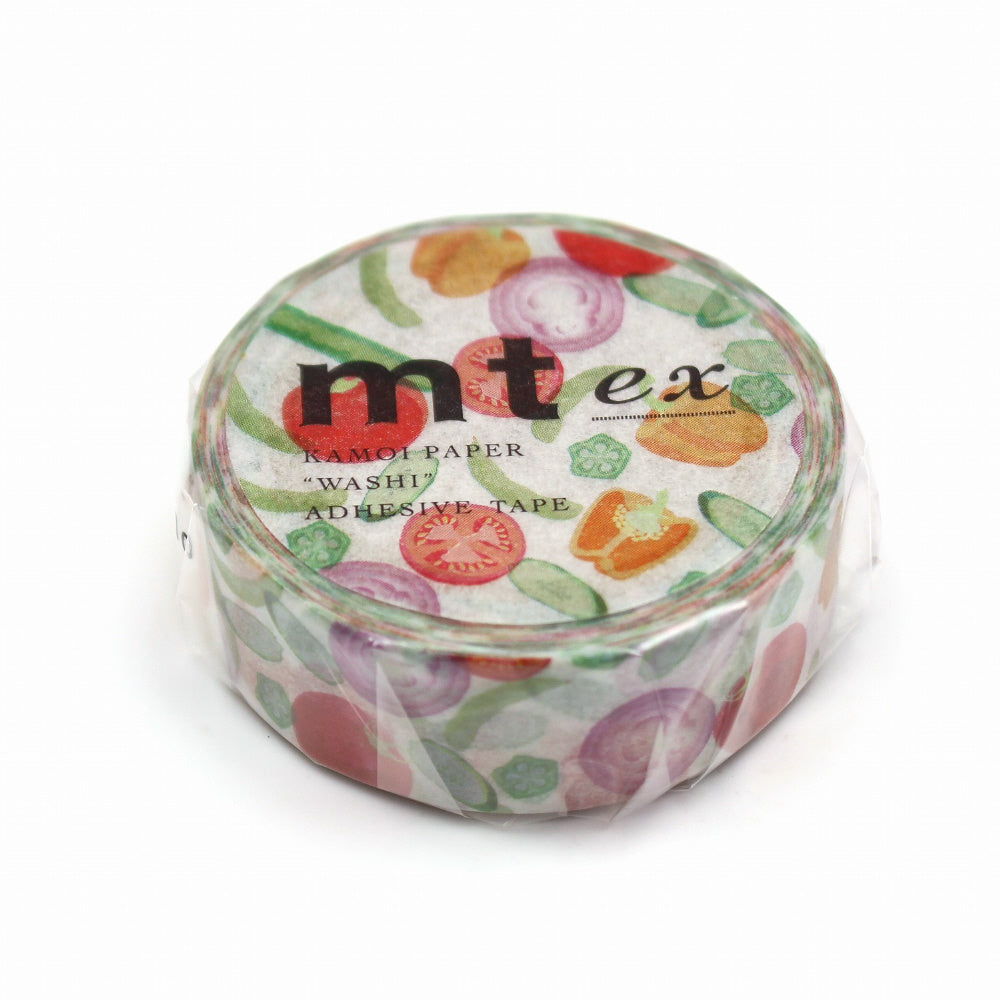 15mm Roll of Tape - Summer Vegetables