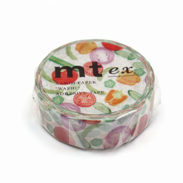 15mm Roll of Tape - Summer Vegetables