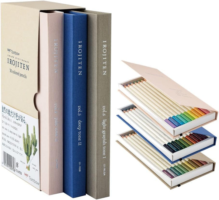 Irojiten Colour Dictionary - Set of 30 Pencils - Woodlands