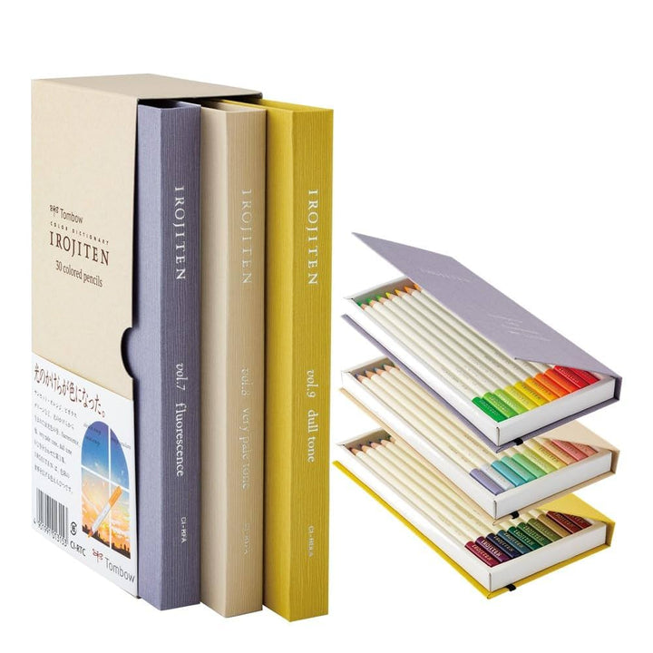 Irojiten Colour Dictionary - Set of 30 Pencils - Seascape