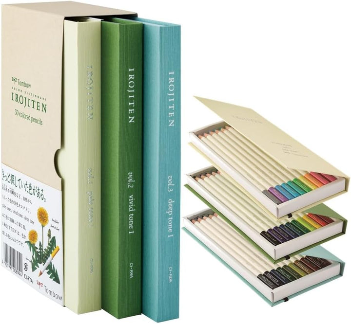 Irojiten Colour Dictionary - Set of 30 Pencils - Rainforest