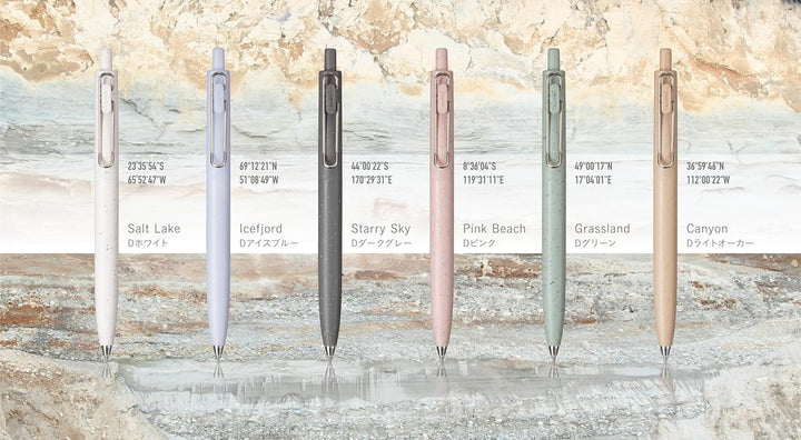 Uni-ball One F Premium Gel Pen - Earth Series