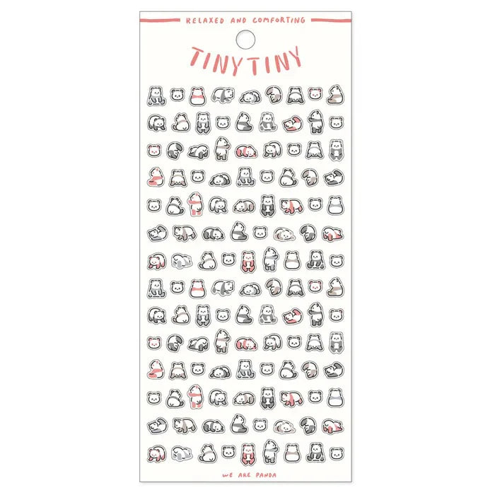 Tiny Tiny Sticker Sheet - Panda