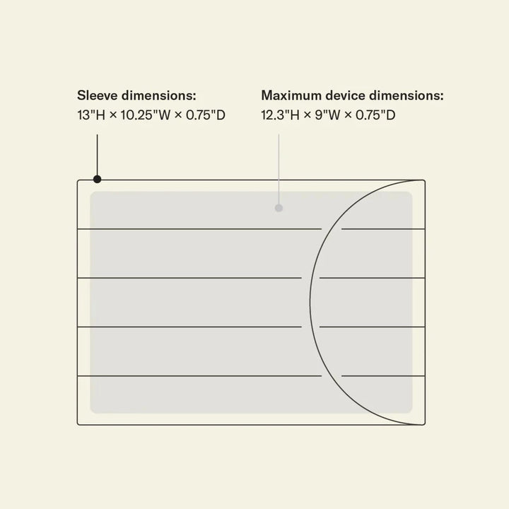 Puffy Laptop Sleeve 13" - Orange Tree Yellow