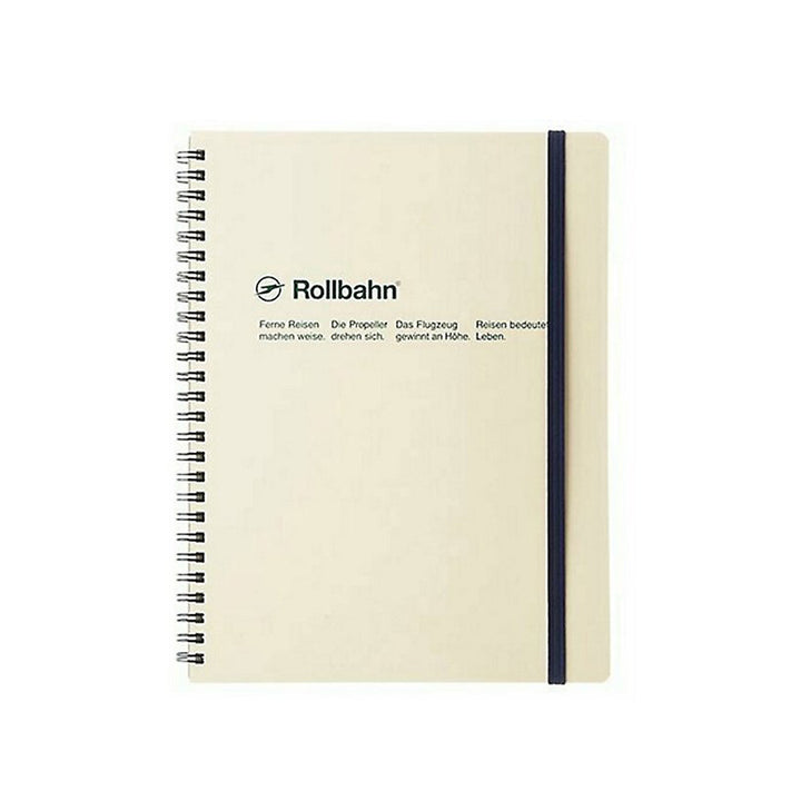 Rollbahn Spiral Bound Notebook - Large Size - Grid
