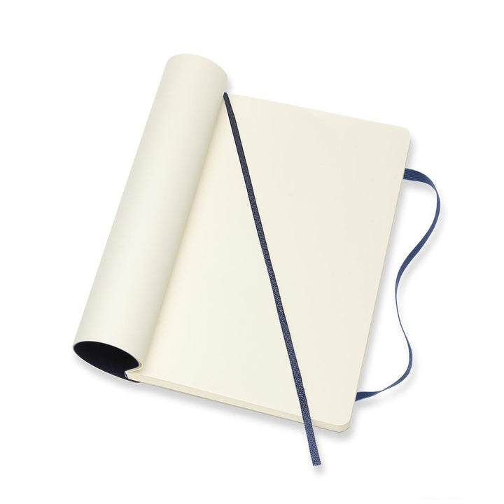 Classic Soft Cover Large Notebook Set of 2 - Black - Plain