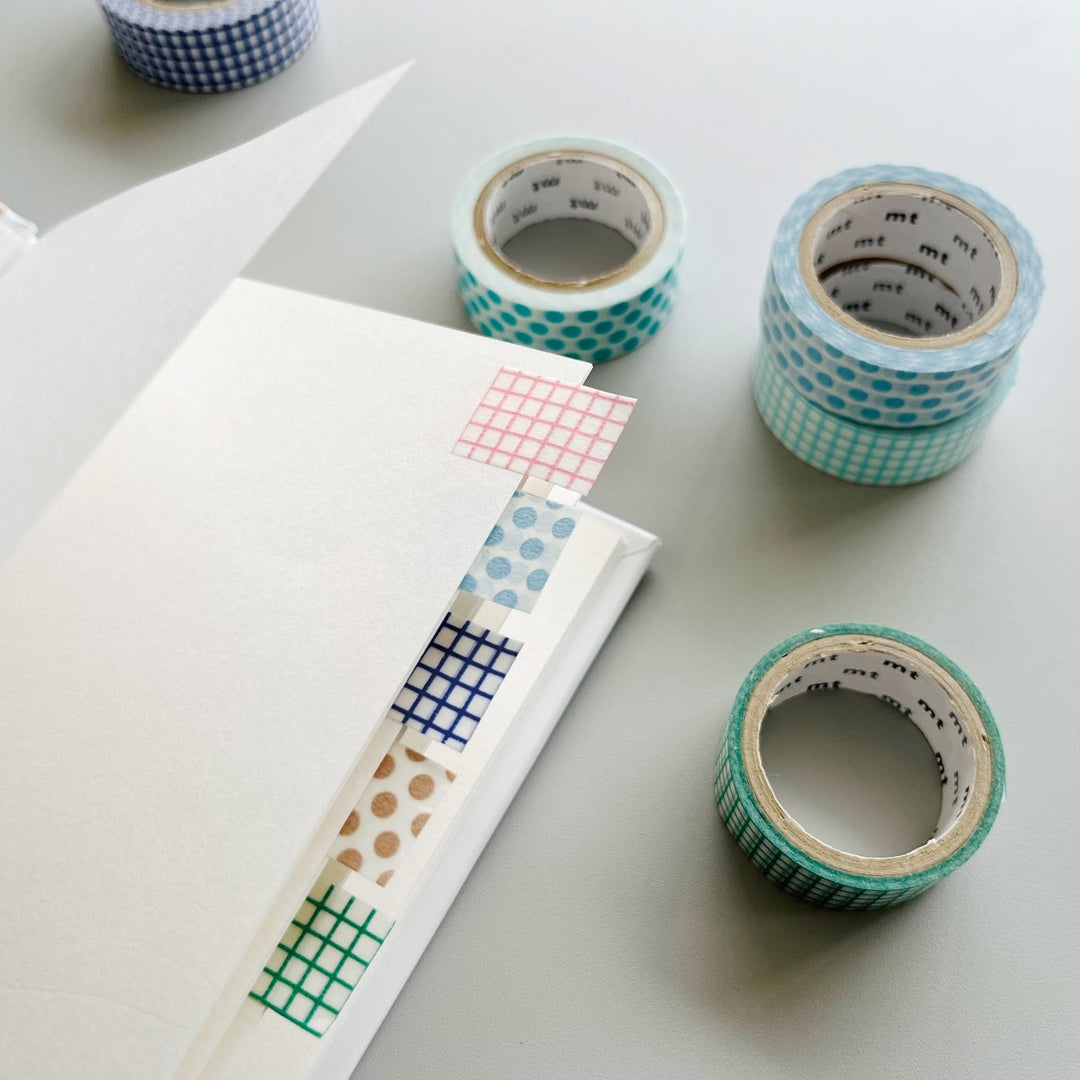 15mm Roll of Tape - Grid - Dandelion Yellow