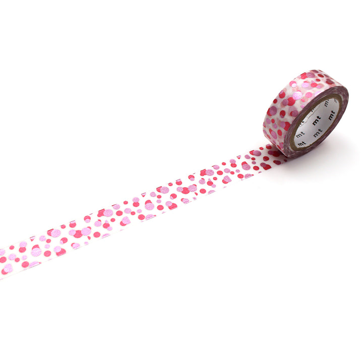 15mm Roll of Tape - Scattered Dots (High Brightness)