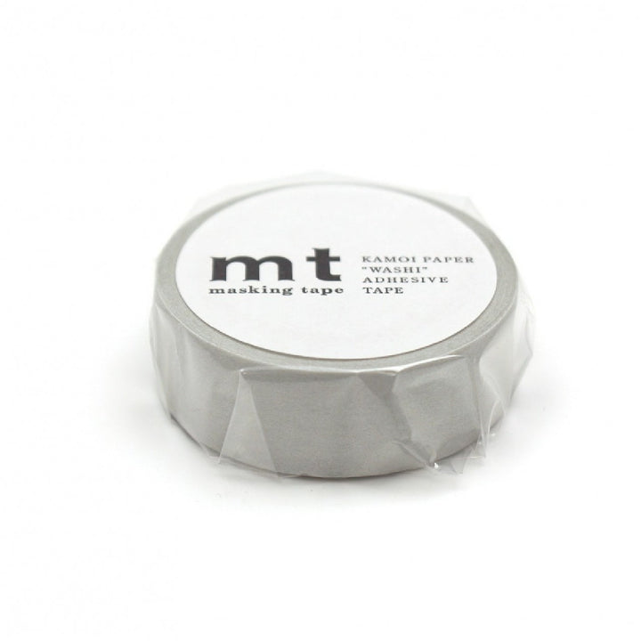 15mm Roll of Tape - Pastel Pearl Grey