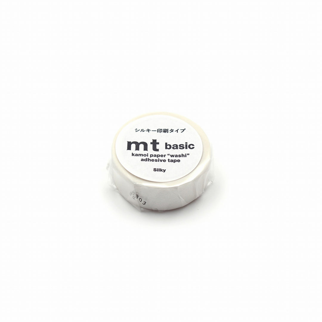 15mm Roll of Tape - Silky Series - White