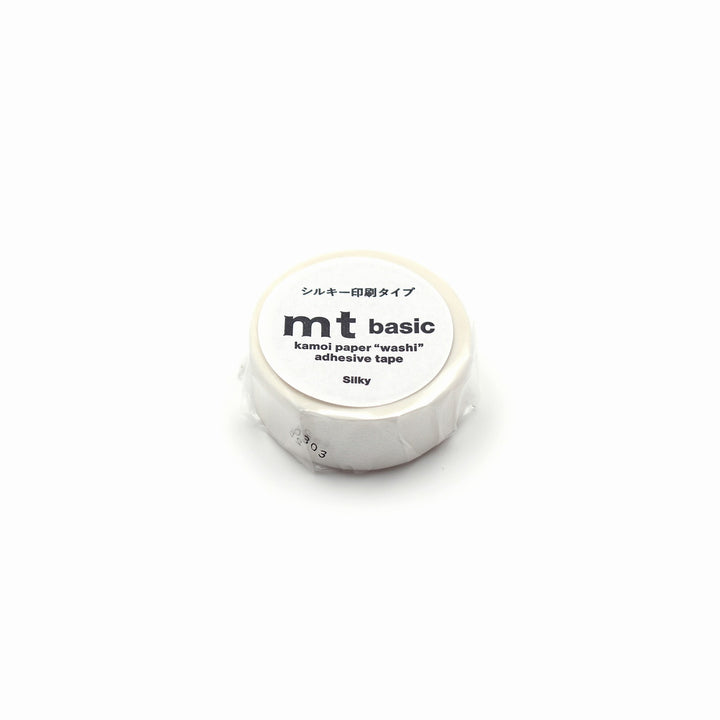 15mm Roll of Tape - Silky Series - White