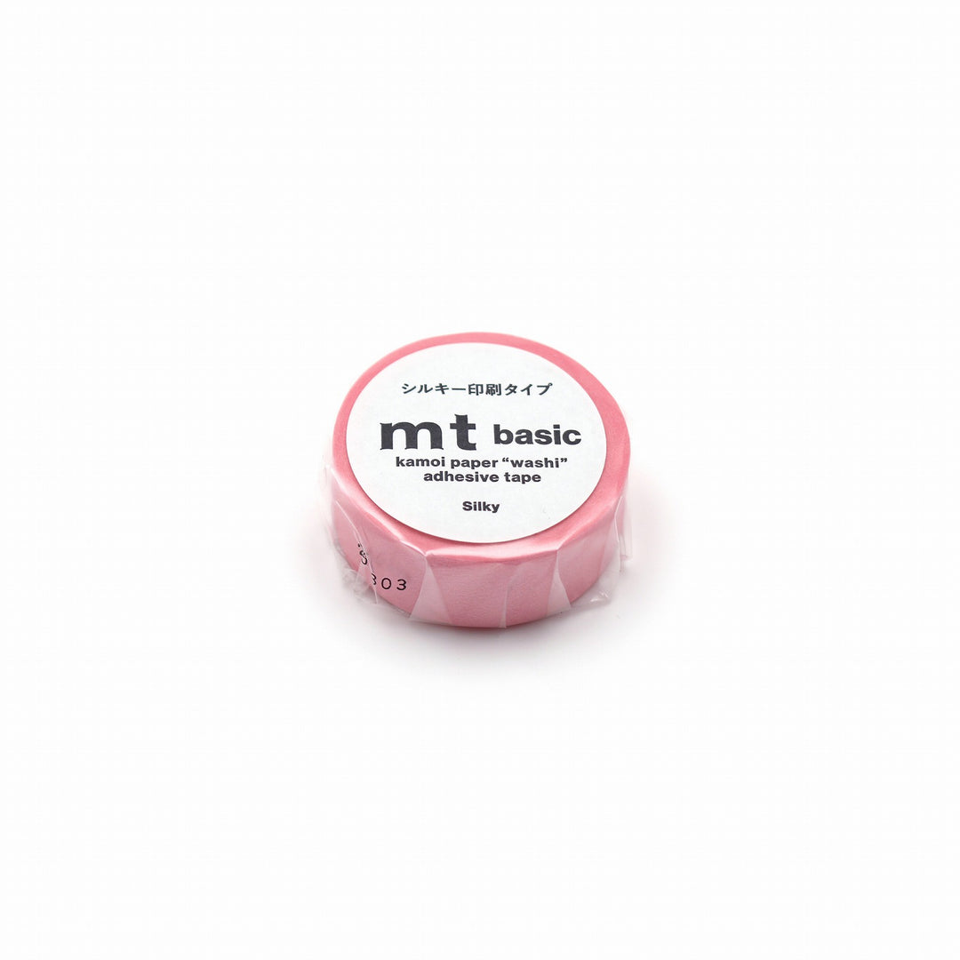 15mm Roll of Tape - Silky Series - Pink