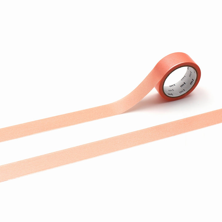 15mm Roll of Tape - Silky Series - Orange
