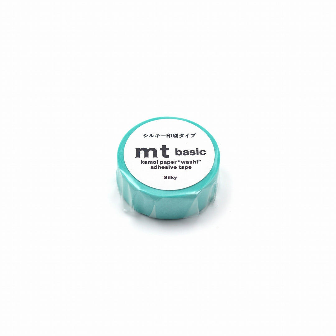 15mm Roll of Tape - Silky Series - Green