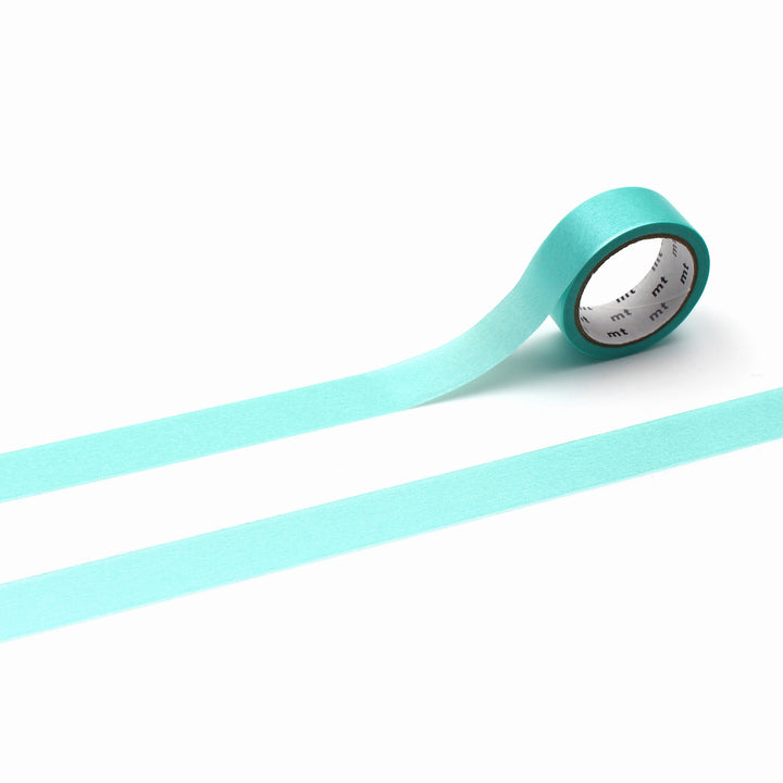 15mm Roll of Tape - Silky Series - Green