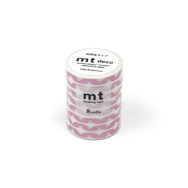 7mm Roll of Tapes - Foil Ribbon - Set of 8