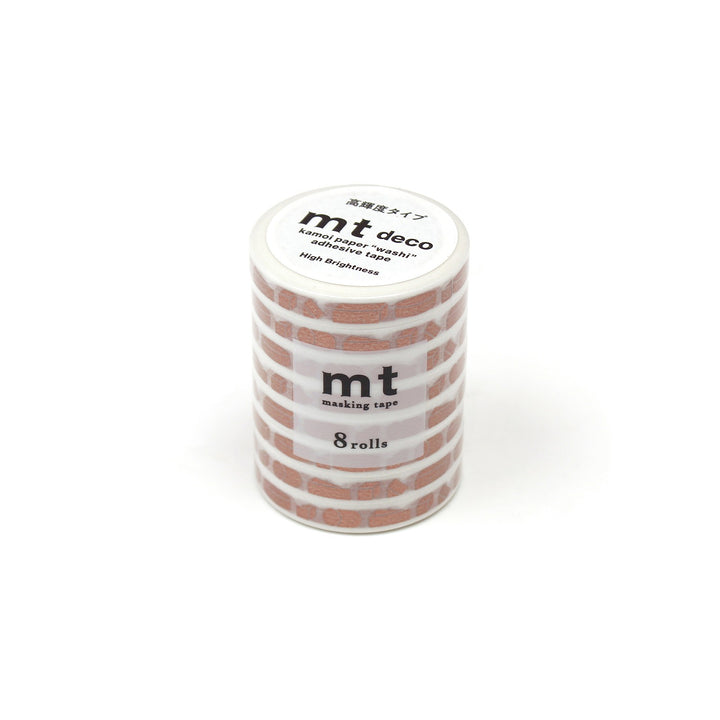 7mm Roll of Tapes - Copper Prisms - Set of 8
