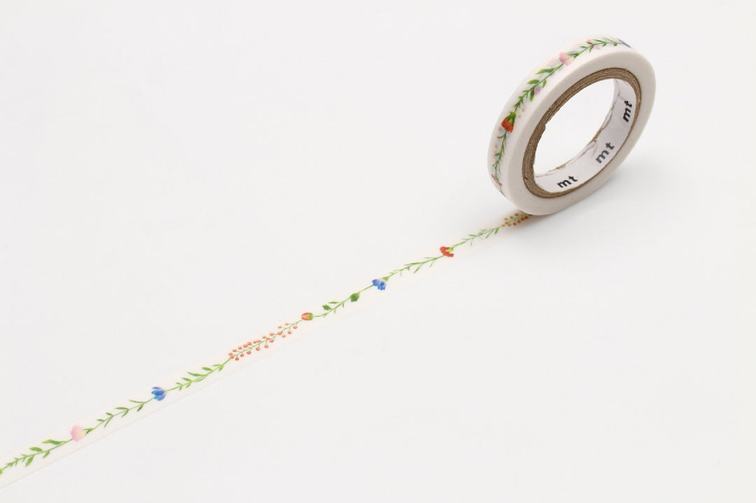 7mm Roll of Tape - Flower Line