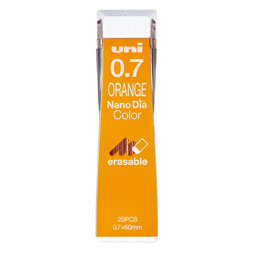 Nano Dia - Coloured Mechanical Pencil Lead Refills - 0.7