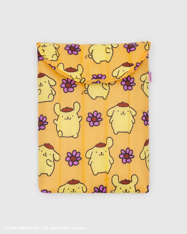 x Sanrio - Puffy Laptop Sleeve 13" - Pompompurin