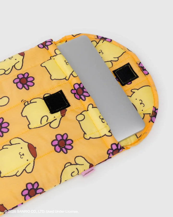 x Sanrio - Puffy Laptop Sleeve 13" - Pompompurin