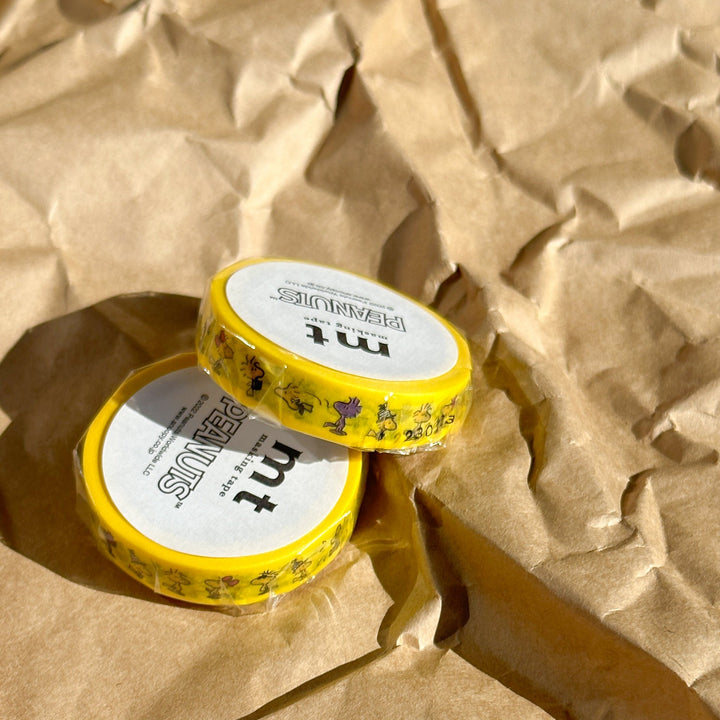 x Peanuts - 10mm Roll of Tape - Woodstock