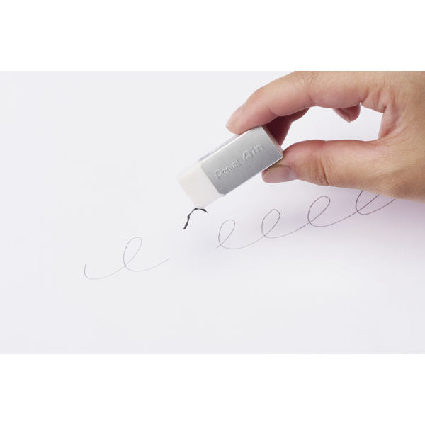Pentel Ain Eraser - Silver - Cool Nuance Edition