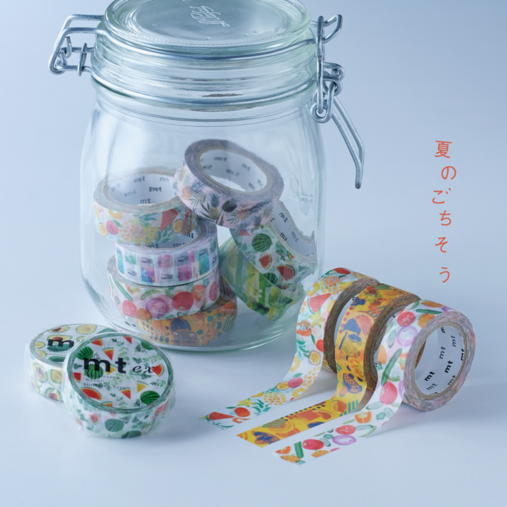 15mm Roll of Tape - Summer Vegetables