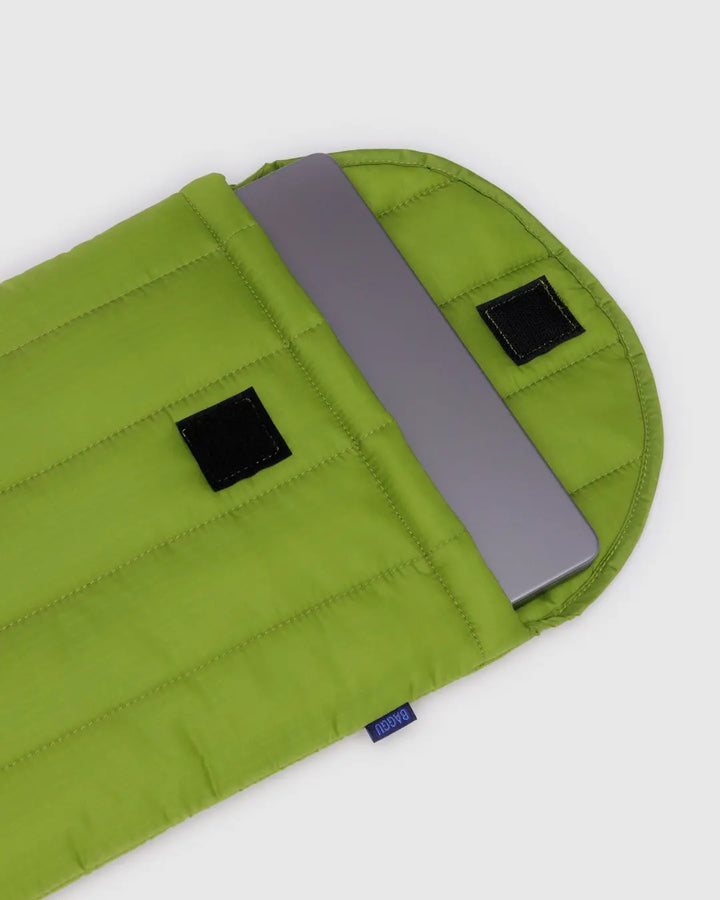 Puffy Laptop Sleeve 13" - Green Juice