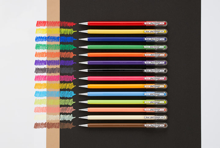 Mattehop Gel Pen Set - 14 Colours (Original + Sweet)