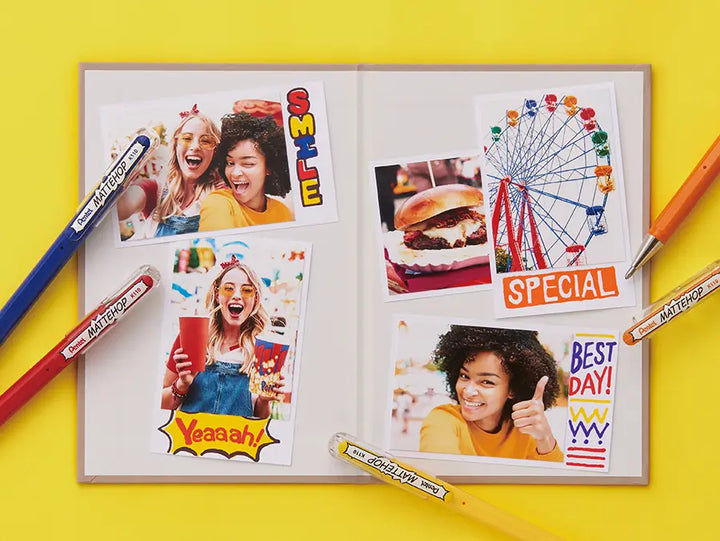 Mattehop Gel Pen Set - 14 Colours (Original + Sweet)