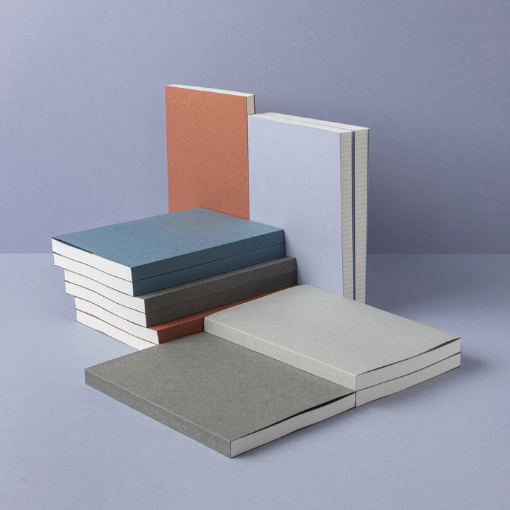 Naked A6 Notebook - Ruled - Grey