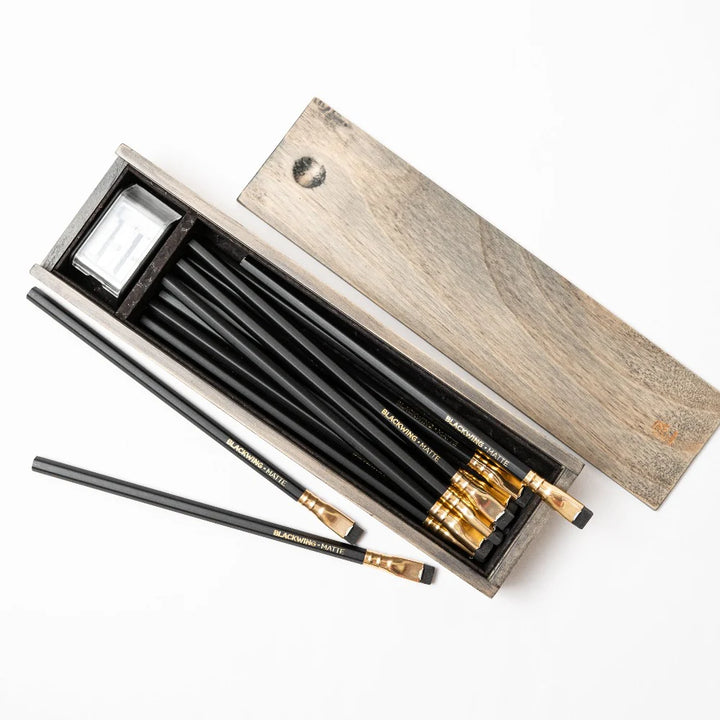 Palomino Blackwing - Rustic Box Set - Matte Graphite Pencils