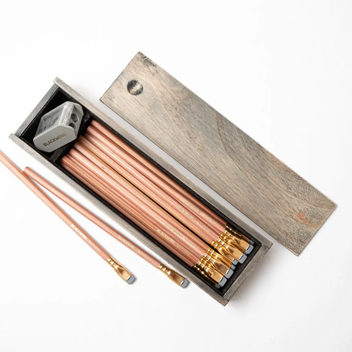 Palomino Blackwing - Rustic Box Set - Natural Graphite Pencils