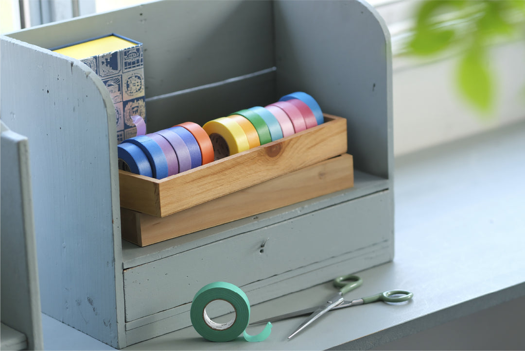 mt Ganshin Washi Tape - Light Blue