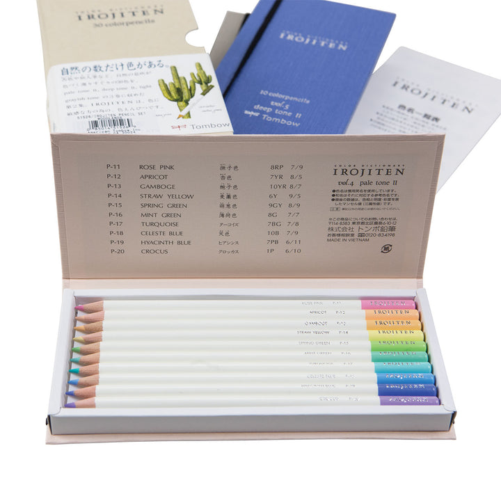 Irojiten Colour Dictionary - Set of 30 Pencils - Woodlands