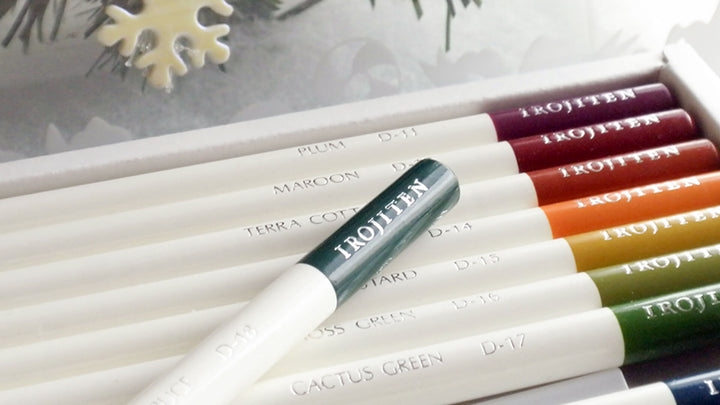 Irojiten Colour Dictionary - Set of 30 Pencils - Woodlands