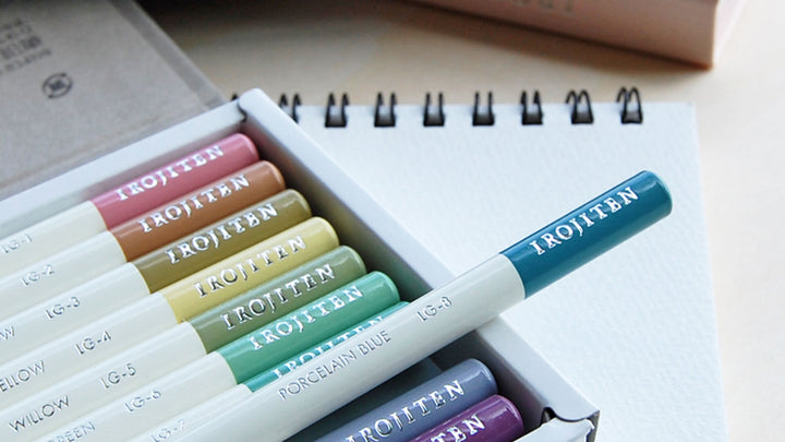 Irojiten Colour Dictionary - Set of 30 Pencils - Woodlands