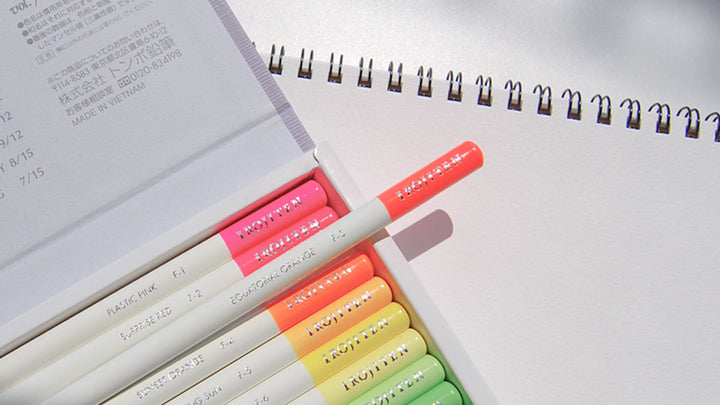 Irojiten Colour Dictionary - Set of 30 Pencils - Seascape