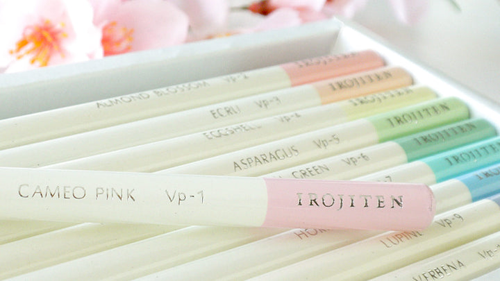 Irojiten Colour Dictionary - Set of 30 Pencils - Seascape